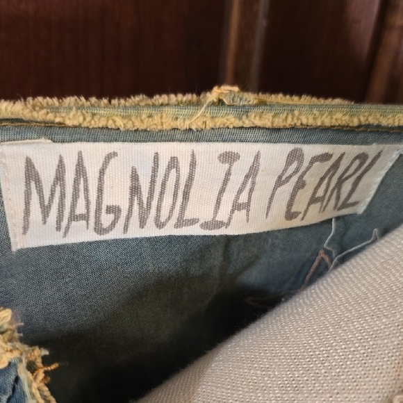 Magnolia Pearl Denim Star Child Rainbow Maxi Kimono Duster Jacket - Picture 2 of 12